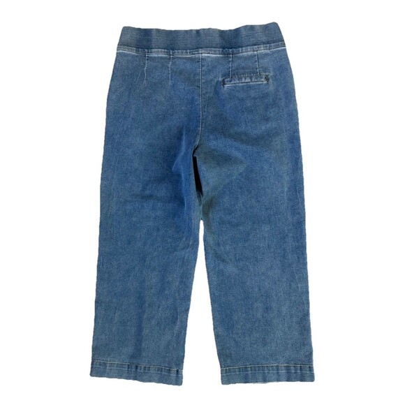 NorthStyle Denim Wide Leg Jean Crops Womens Size 14 - Picture 2 of 8